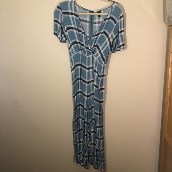 3/$25 🙌🏼 wild fable Plaid Wide Leg Jumpsuit Small - Picture 3 of 8